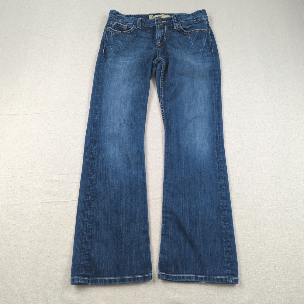 BKE Jeans Womens 28 Blue Hannah Boot Cut Western Cowgirl Stretch Boho